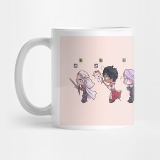 FFXIV Endwalker Ancients in the Duty Finder Mug